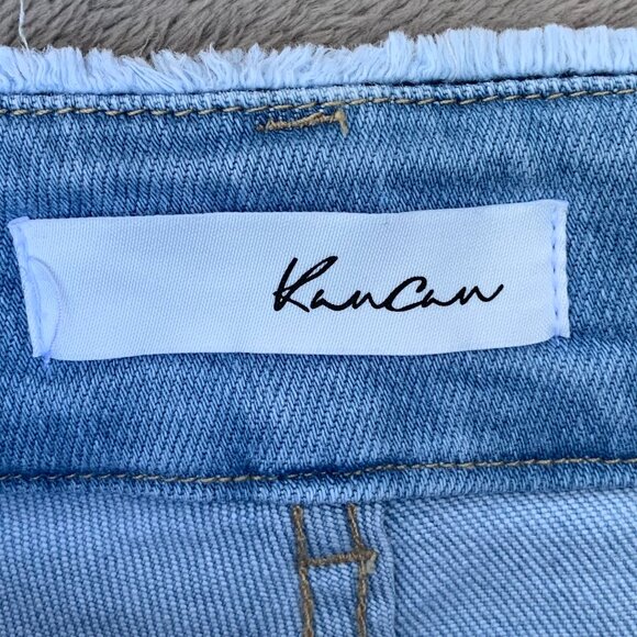 KanCan Dual Button High Rise Skinny Jeans Sz 26/5 - Picture 13 of 14